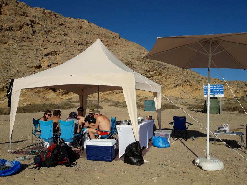 daymaniyat bbq lunch