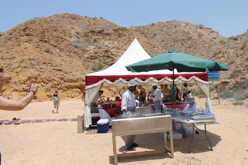 outdoor party in Muscat Oman